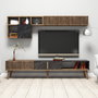 Hanah Home Milan - Nogal y Negro